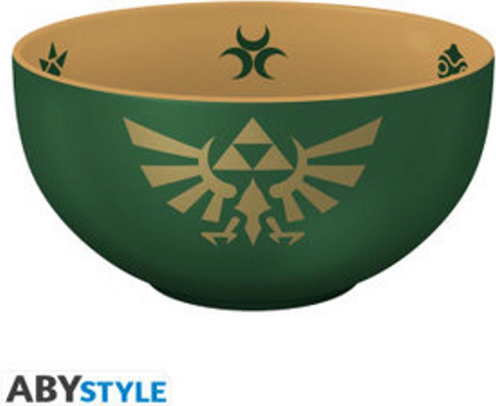 THE LEGEND OF ZELDA - Bowl - 600 ml -"Hylian Crest"-Cardboard box