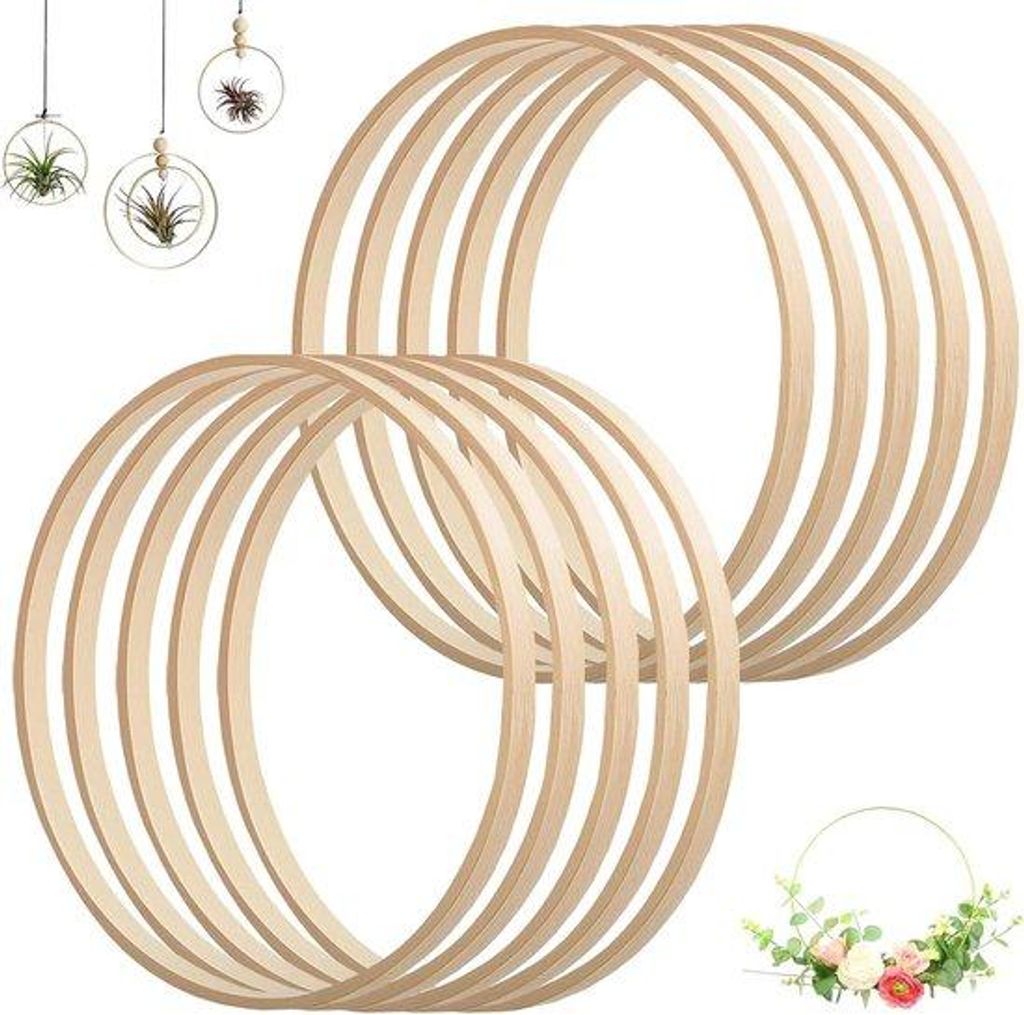 Hochzeitsschmuck Houten Dekoration 10 Stück