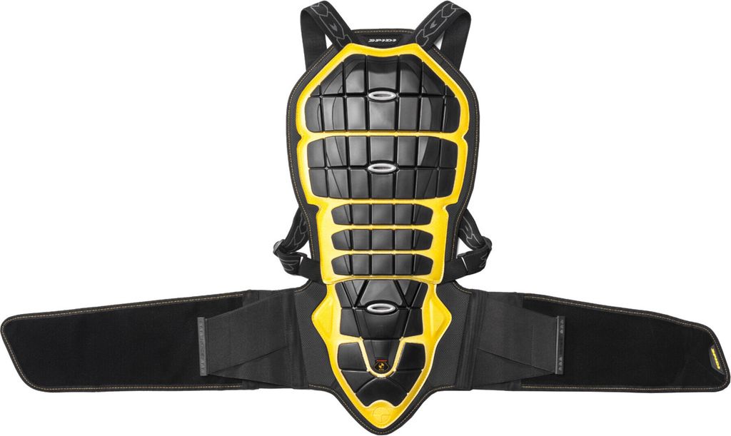 Spidi Back Warrior 180/195 Rückenprotektor, schwarz/gelb, XL