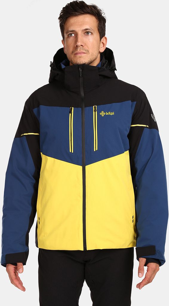Herren-Skijacke Kilpi TONNSI-M, GELB, Größe XL
