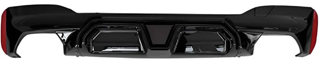 Enjoliveur de pare-chocs arrière DIEDERICHS 1226665 pour BMW Série 5 G30