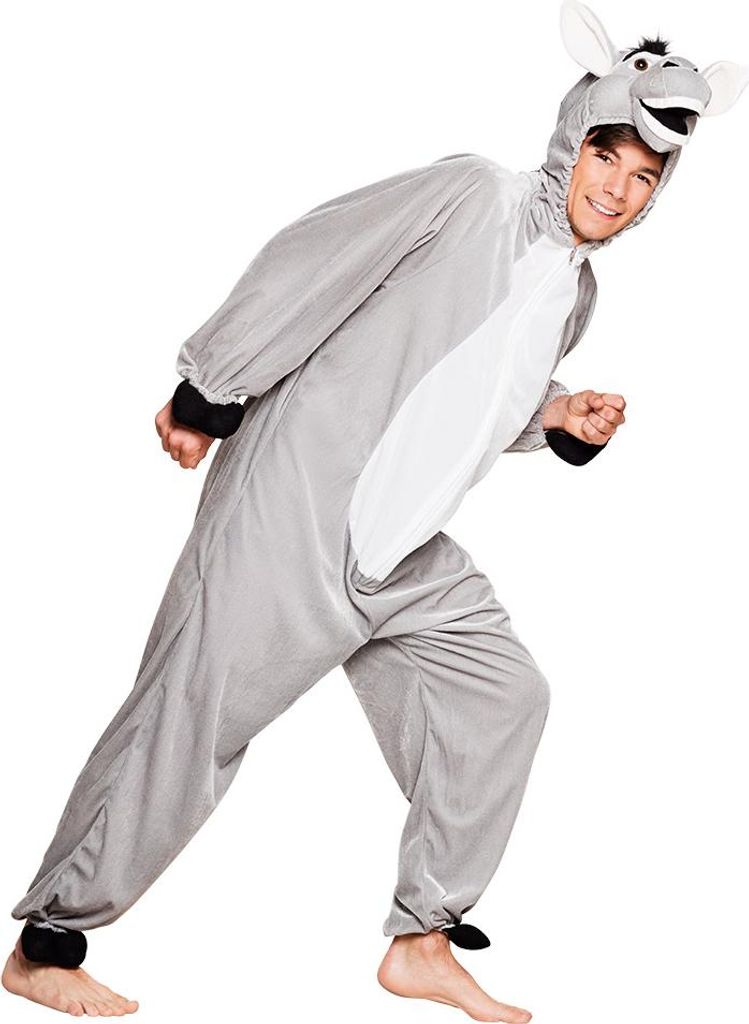 Costume da asino in peluche unisex Immagine del prodotto 