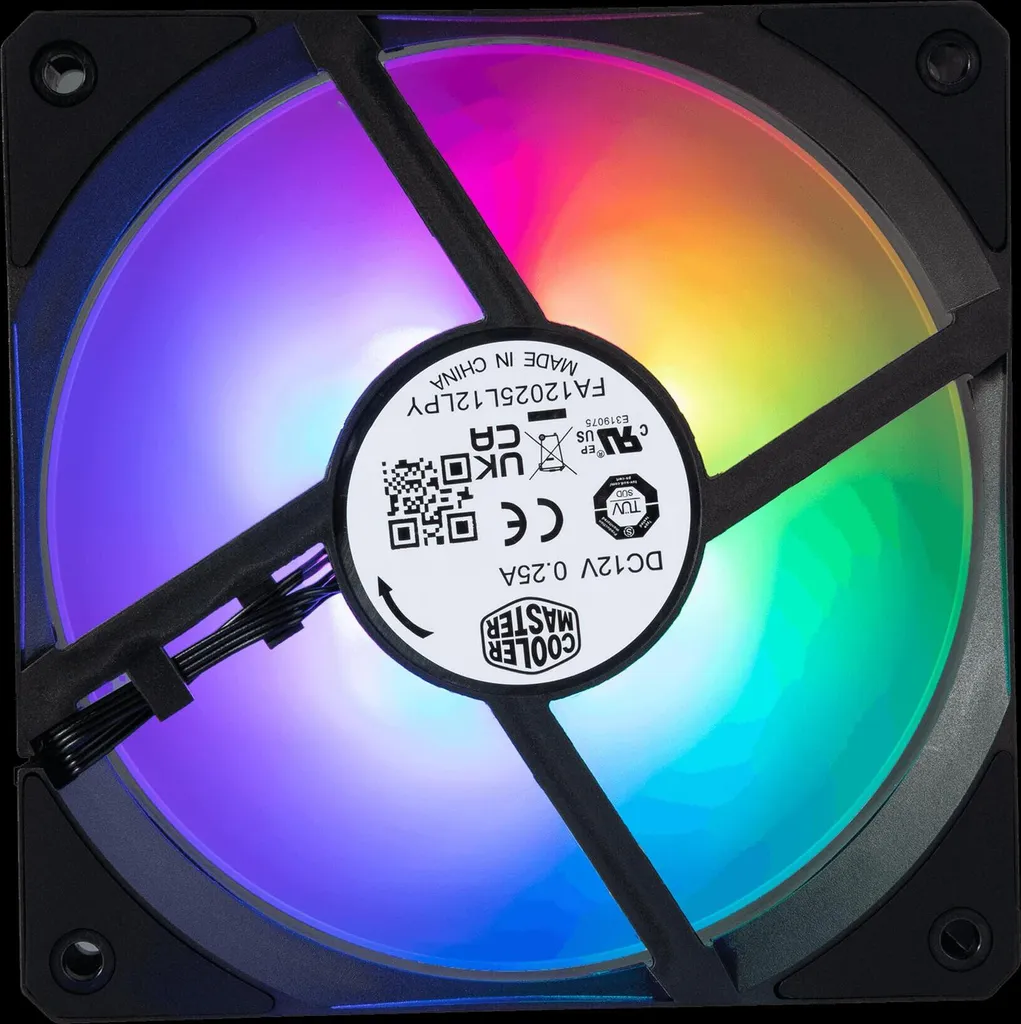 Ventola Gaming Cooler Master Mobius 120P ARGB High Static Pressure - 3