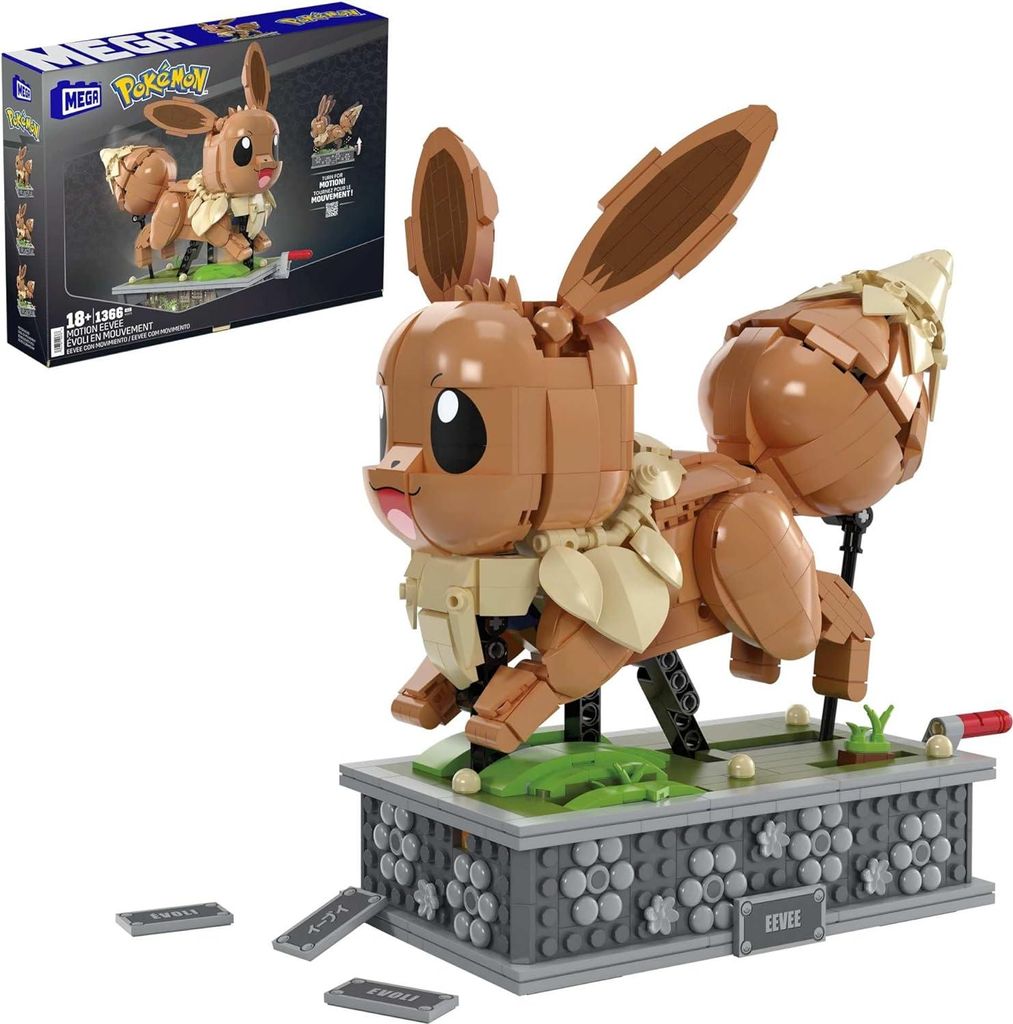 MEGA Pokémon HTH71, Bausatz, 18 Jahr(e), Kunststoff, 1366 Produktbild 