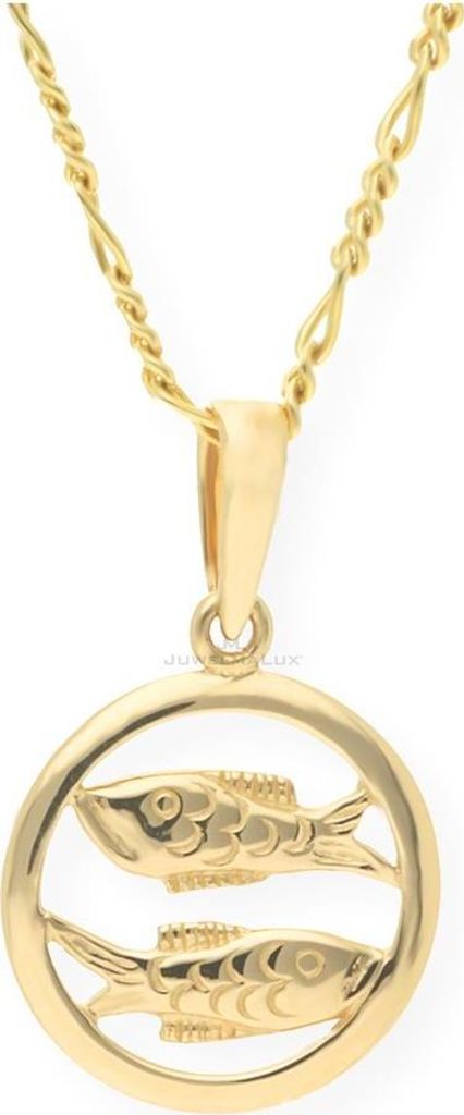 JuwelmaLux Anhänger 585 Gold Sternzeichen Fische JL10-02-0830