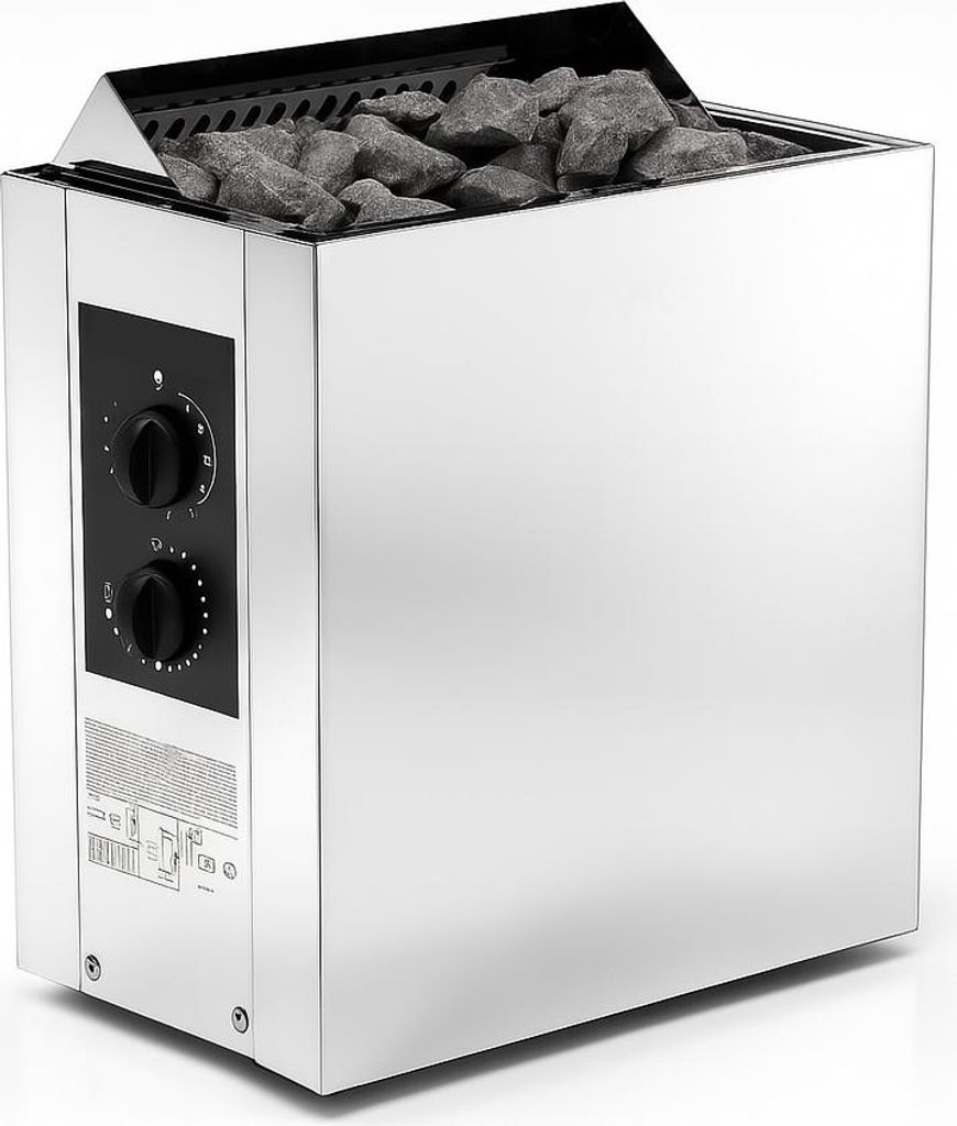 Poêle de sauna Harvia Vega Qubic 4.5 kW | avecintégrée | Image du produit 