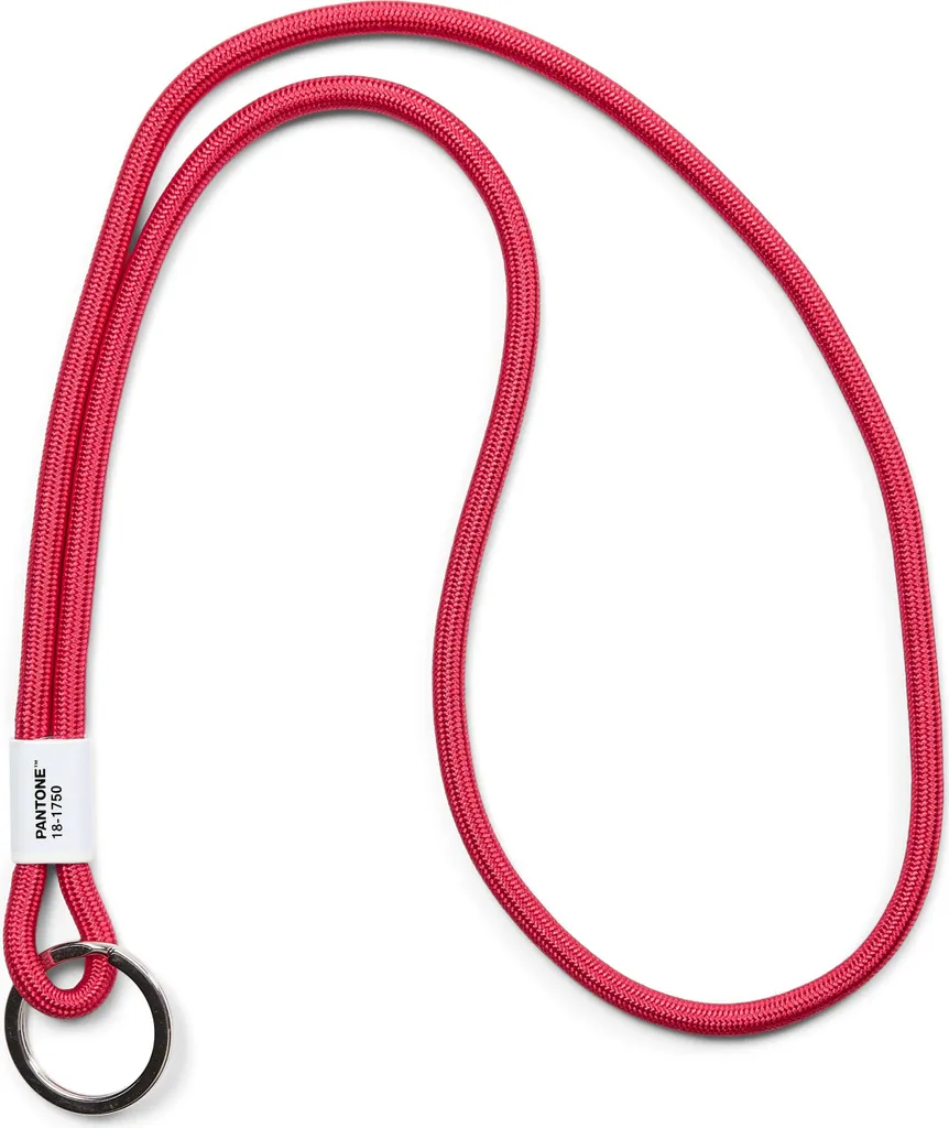 Lanière PANTONE Key Chain Long COY 2023 Viva Magenta 18-1750 Officiel