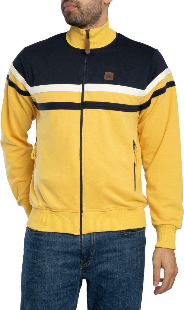 Trojan Trainingsjacke mit Panel-Streifen, Gelb M