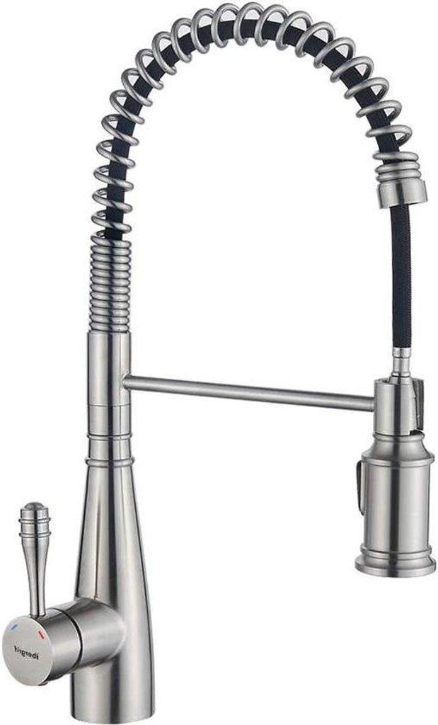 Küchenarmatur aus Edelstahl mit Poliertem Nickel Finish