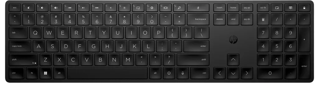 Clavier HP 450 programmable sans fil, touches mécaniques et format 100%