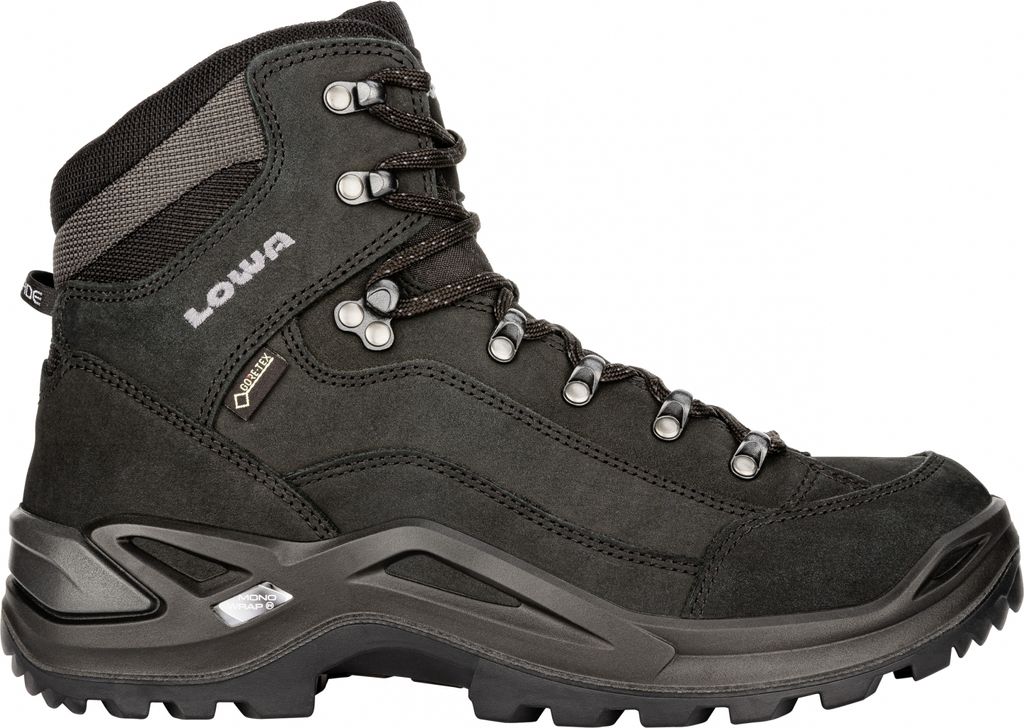 LOWA Renegade Gtx Mid Schuhe Herren schwarz 44