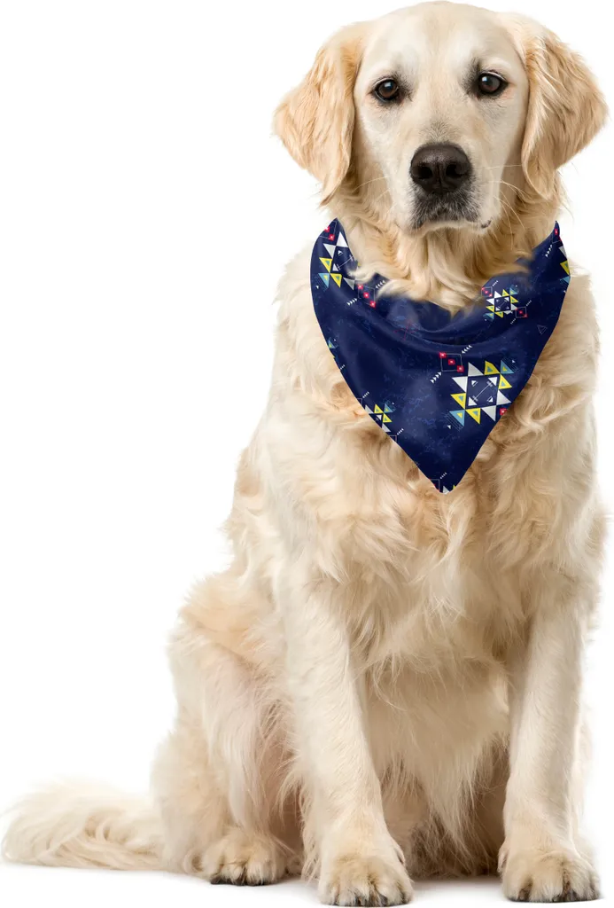 Bandana ABAKUHAUS per Cani e Gatti | Design Geometrico 55x55 cm