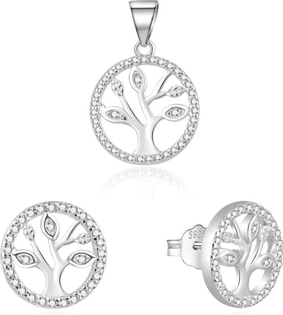 Offerta Parure AGSET235L Albero della Vita Argento 925 Prezzo Outlet