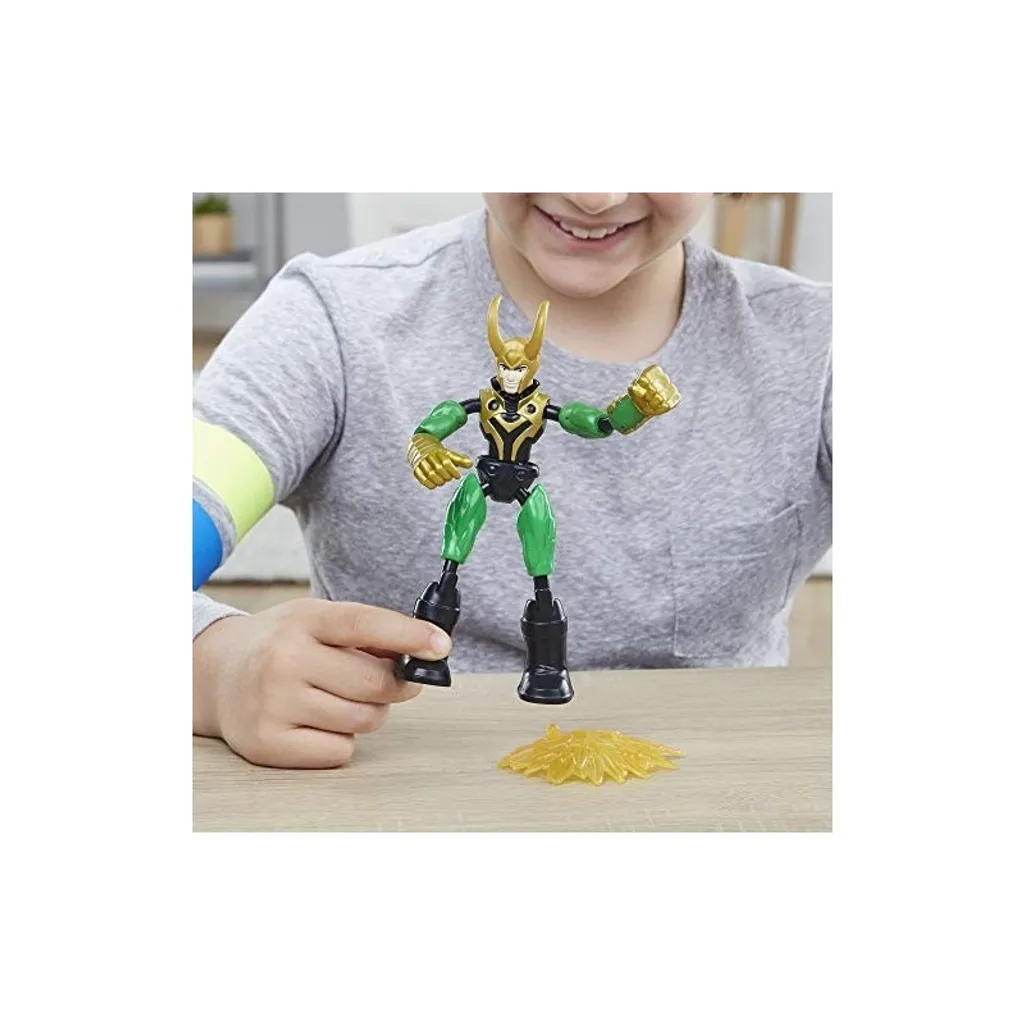 Figurines Hasbro Marvel Avengers Bend and Flex Thor Vs Loki E8932 - 2