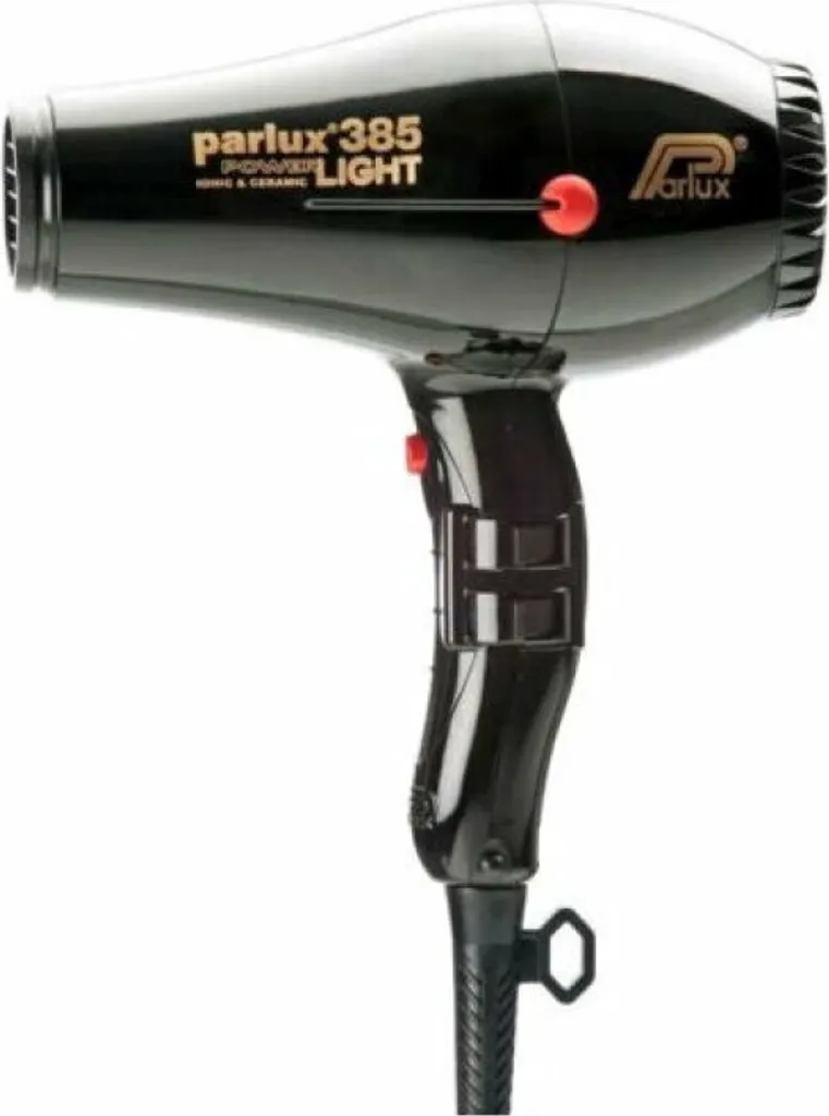 Parlux 385 Powerlight Nero - Asciugacapelli Professionale Ionic & Ceramic - 2