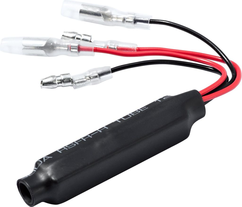 Hashiru Widerstand für LED Blinker, 10W/21W, Kabel 18cm/12,5cm