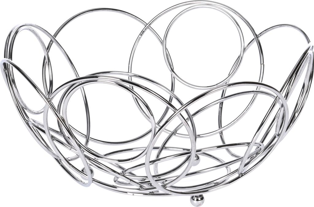 Miska na ovoce Excellent Houseware, chromová ocel, 26,5x13 Obrázek produktu 