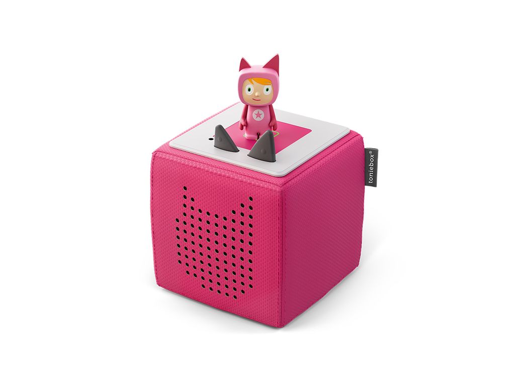 Toniebox Starterset Pink inkl Kreativ Tonie ab 3 Jahren Hörfigur Hörspiel 