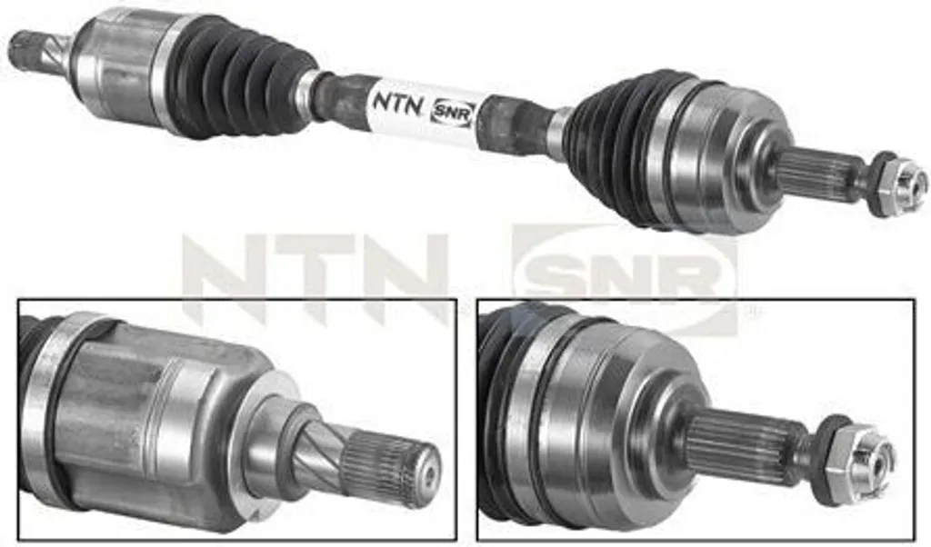 Transmission SNR DK55.065 robuste pour train avant gauche Captur I