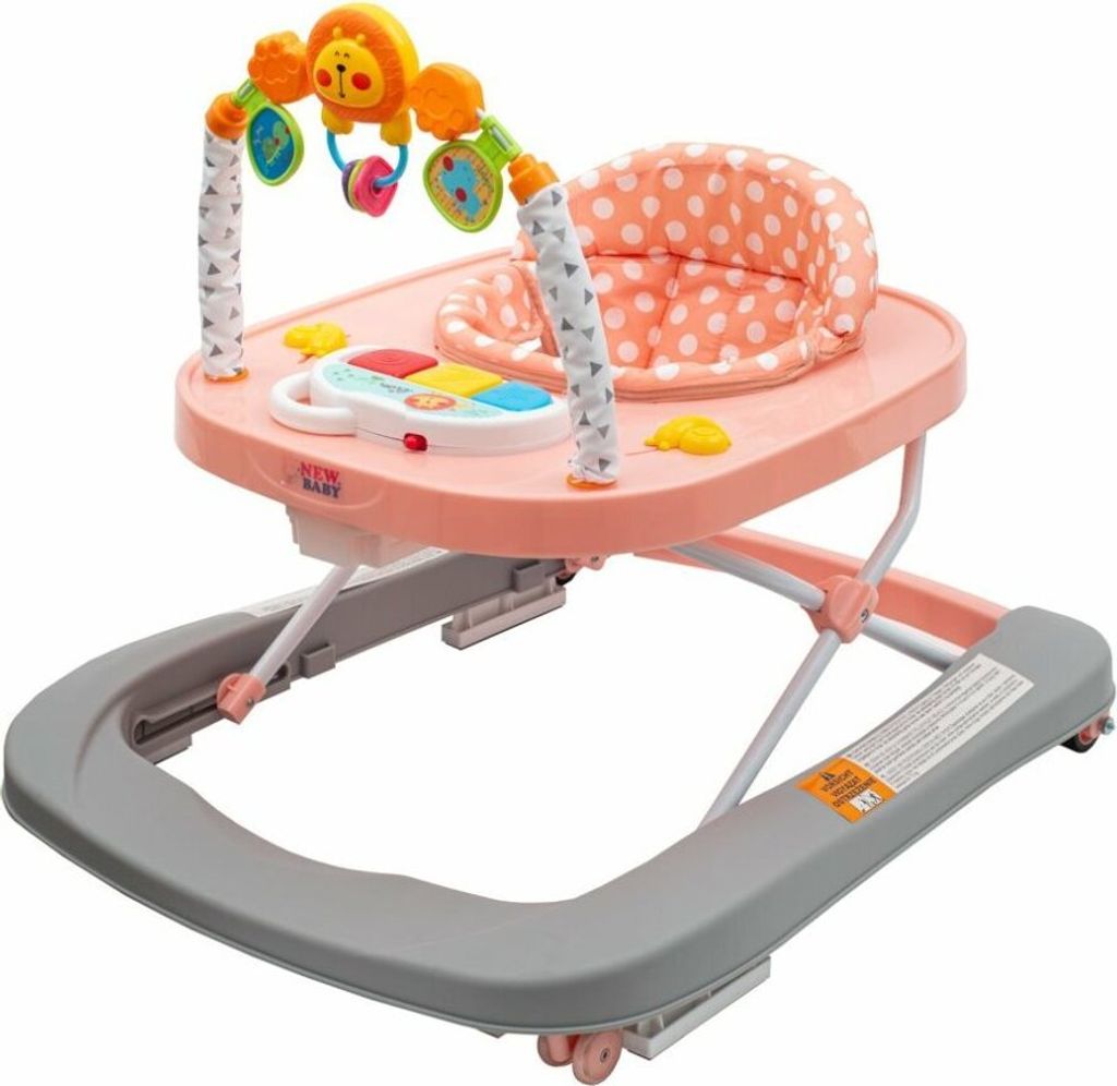Lauflernwagen mit Silikonrädern New Baby Forest Kingdom Produktbild 
