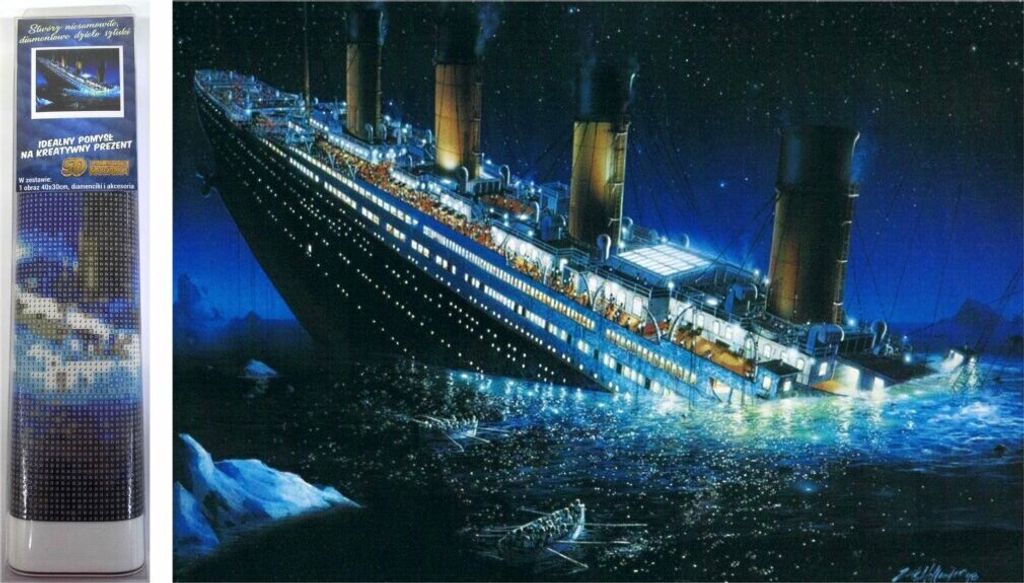 Norimpex Diamant-Gemä lde Titanic 30x40cm Image du produit 