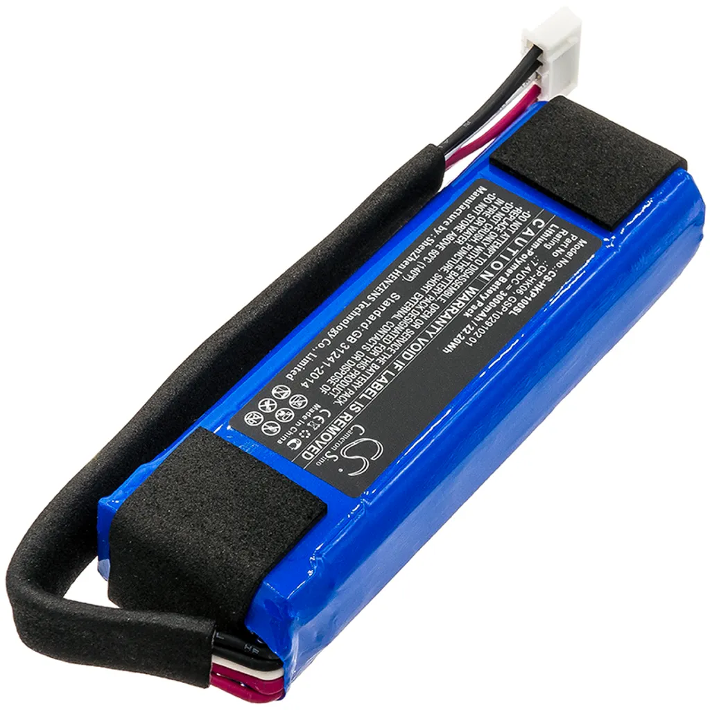 TECHTEK Batteria compatibile con [Harman/Kardon] Go Play, Go Play Mini, GO+ Play sostituisce CP-HK06, per GSP1029102 01 - 2