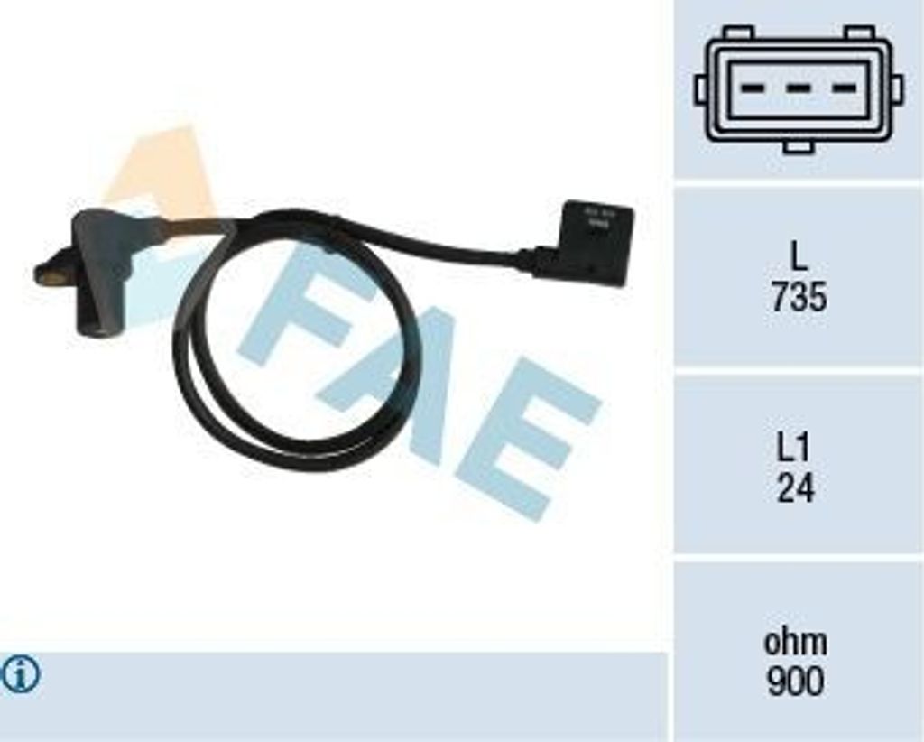 FAE 79038 Kurbelwellensensor Impulsgeber für BMW 3 Limousine (E36)