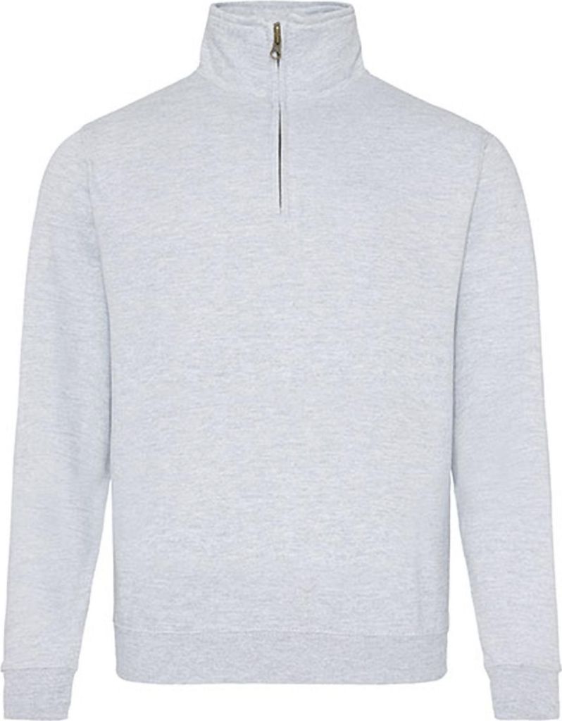 Just Hoods JH046 | Sophomore 1/4 Zip Sweat - Farbe: Heather Produktbild 