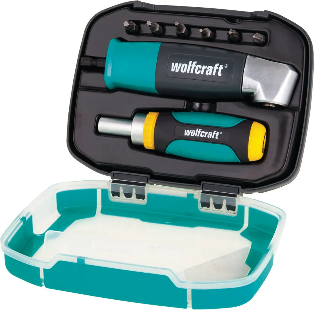 Wolfcraft Kit de visseuses pour tiroirs avec gabarit de guidage pro