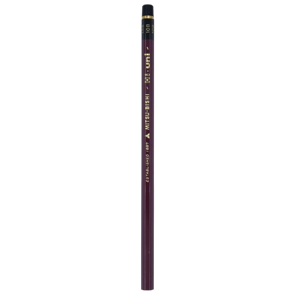 Mitsubishi Pencil Hi-uni Holzbleistift - Härtegrad 10B Produktbild 