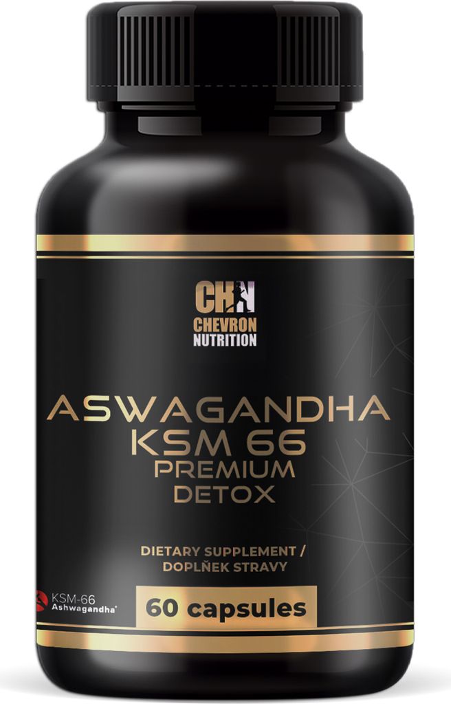 Ashwagandha Premium Detox 500 mg 60 Kapseln