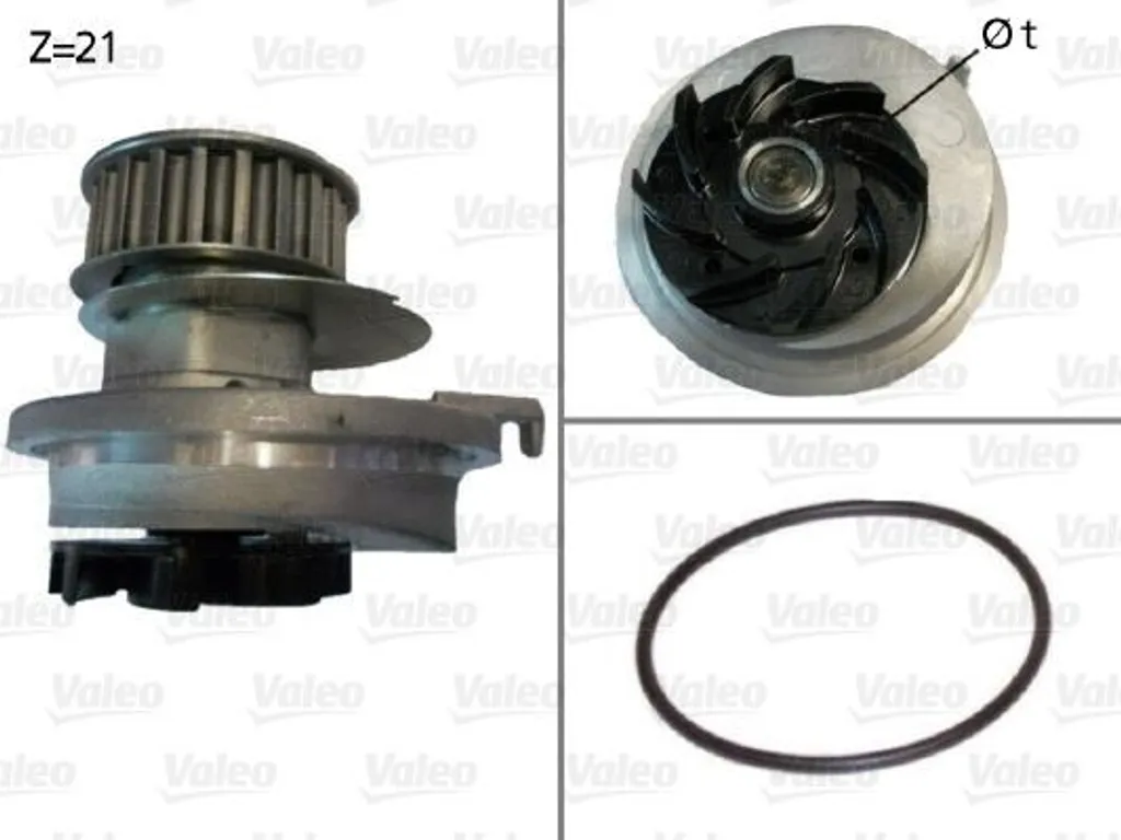 Évitez la surchauffe moteur OPEL Astra F avec la pompe VALEO 506005