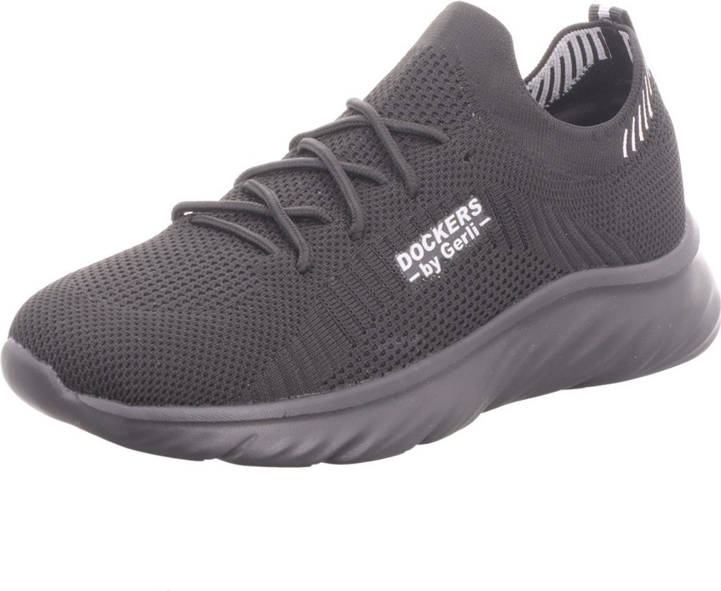 Dockers by Gerli Sneaker Herren Sneaker schwarz Basics, Streetwear Textil EU47