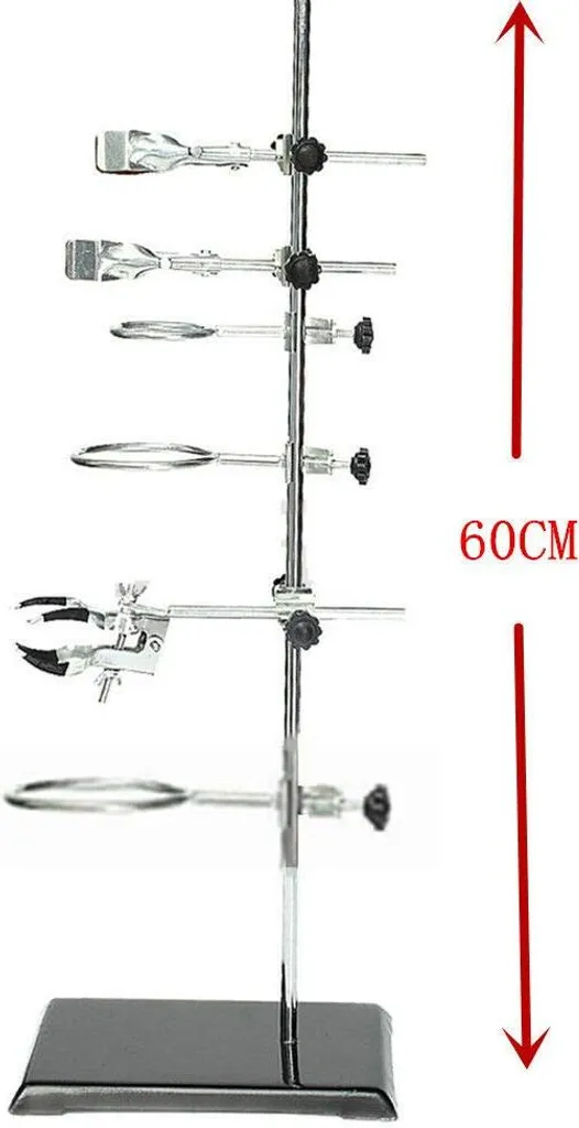 Support de laboratoire 60cm stable anti-basculement avec pince robuste - 10