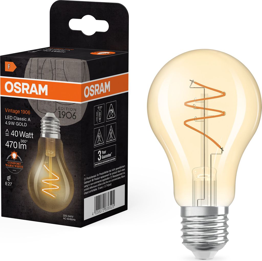 OSRAM HOMELIGHTING 4058075836525 LED (monochrome) EEC F (A Produktbild 