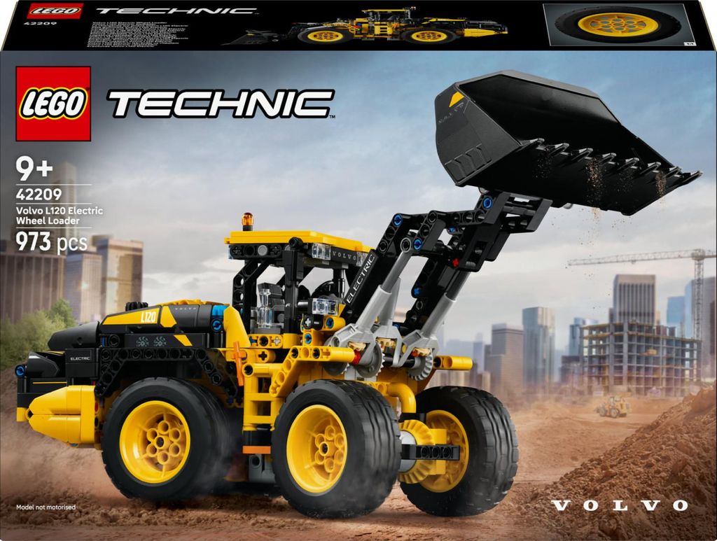 LEGO Technic Chargeur sur Pneus Volvo L120 Electric 42209 - Image du produit 
