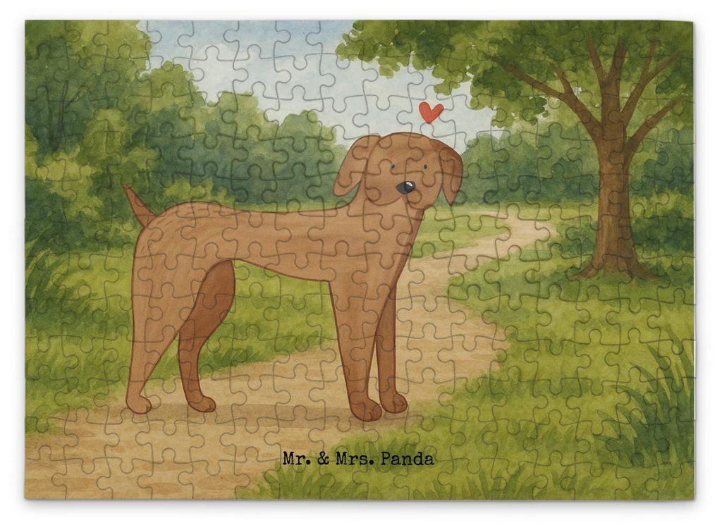 Mr. & Mrs. Panda Puzzle Hund Dogge Design 192 Teile - Weiß - Geschenk, Legespiel, Puzzlespiel, Süß, Herz, Sprüche, Geduldspiel, 2000, Hunde, 500