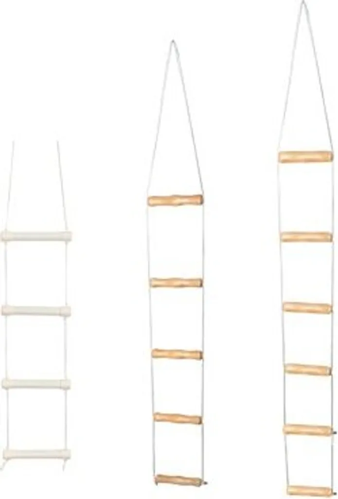 Comment se lever seul du lit ? Échelle Sundo 5 poignées bois 130 cm