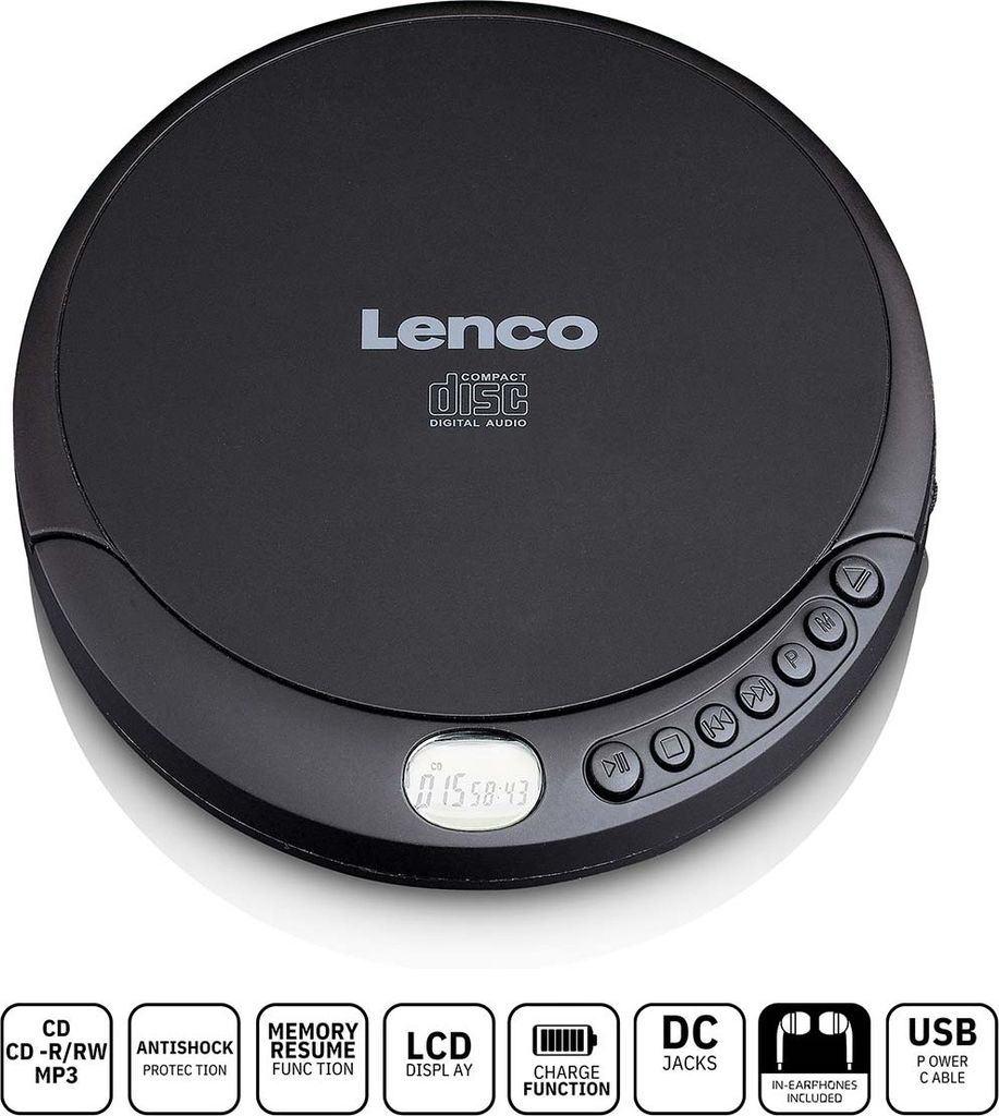 Lenco portabler CD prehrávač CD-010 Obrázok produktu 27