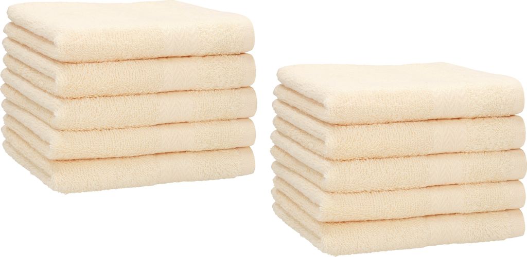 Betz 10 Stück Gästetücher 30x50 cm PREMIUM 100% Baumwolle Produktbild 