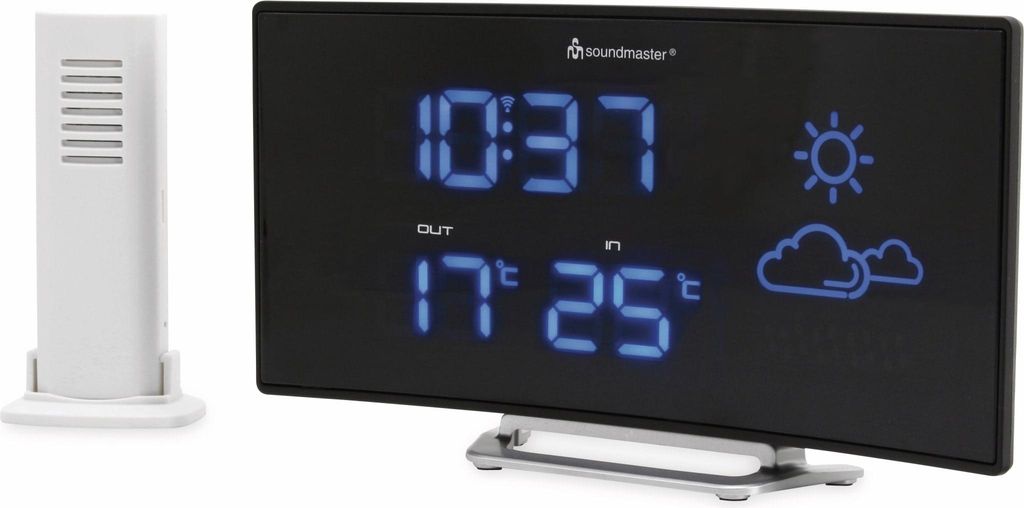 SOUNDMASTER Uhrenradio FUR100, mit Wetterstation, Funk, Produktbild 