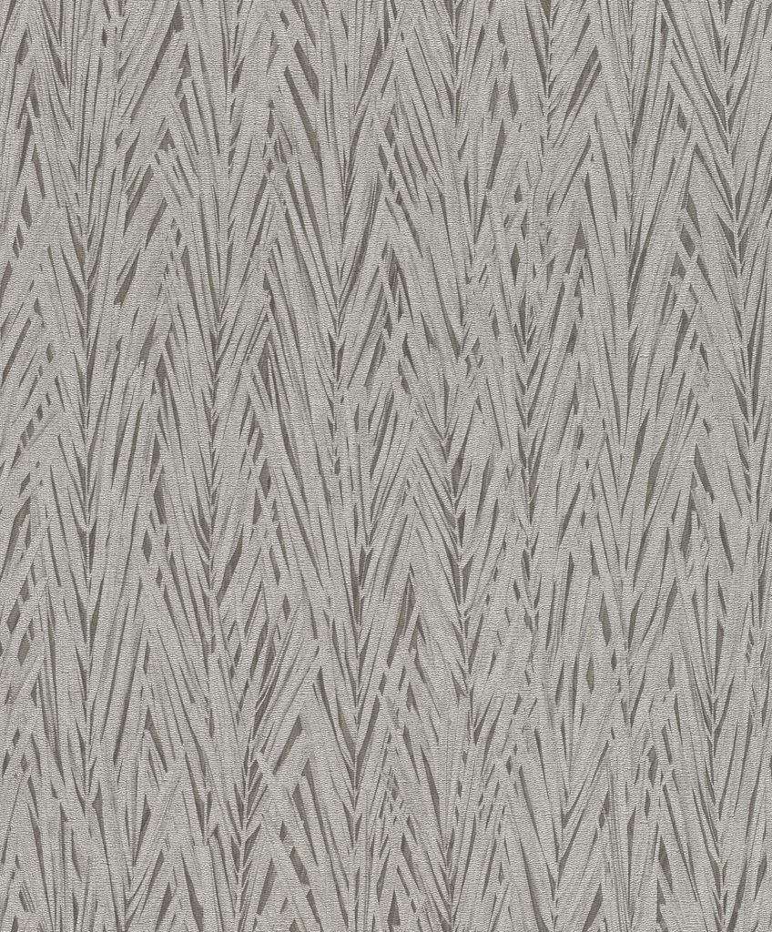Rasch Composition | 554144 | Vliestapete Blumenoptik | 0.53 m x 10.05 m | Grau