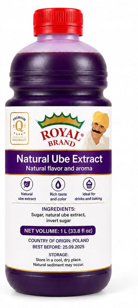 Extrait naturel d'ube 1 L pour pâtisserie et glaces, marque Image du produit 