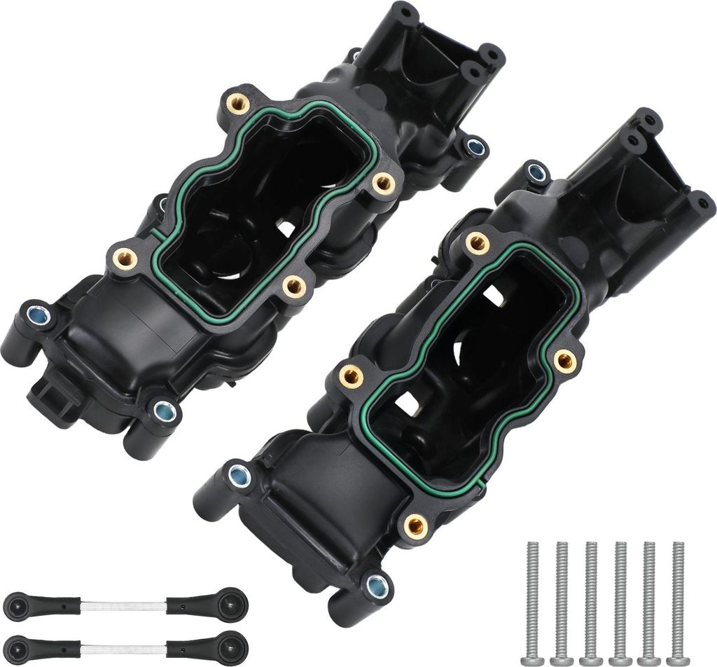 2x Ansaugkrš¹mmer Links Rechts for Audi A4 A5 A6 2.7L VW Touareg 3.0L 059129712CA