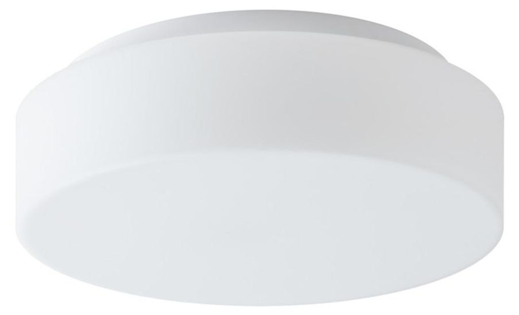 OSMONT ELS70889 ELSA 1 IP Decken-/Wandleuchte aus Glas, weiß, IP65, 4000 K, 10 W LED HF