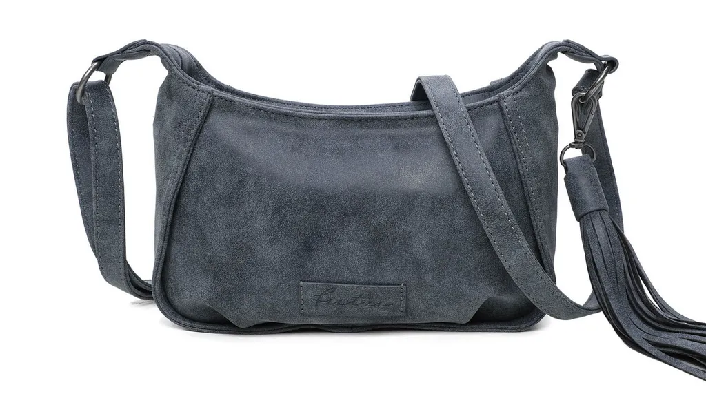 Borsa Fritzi21 Crossbody Surf Blu Vintage - L'Accessorio Vegan di Fritzi