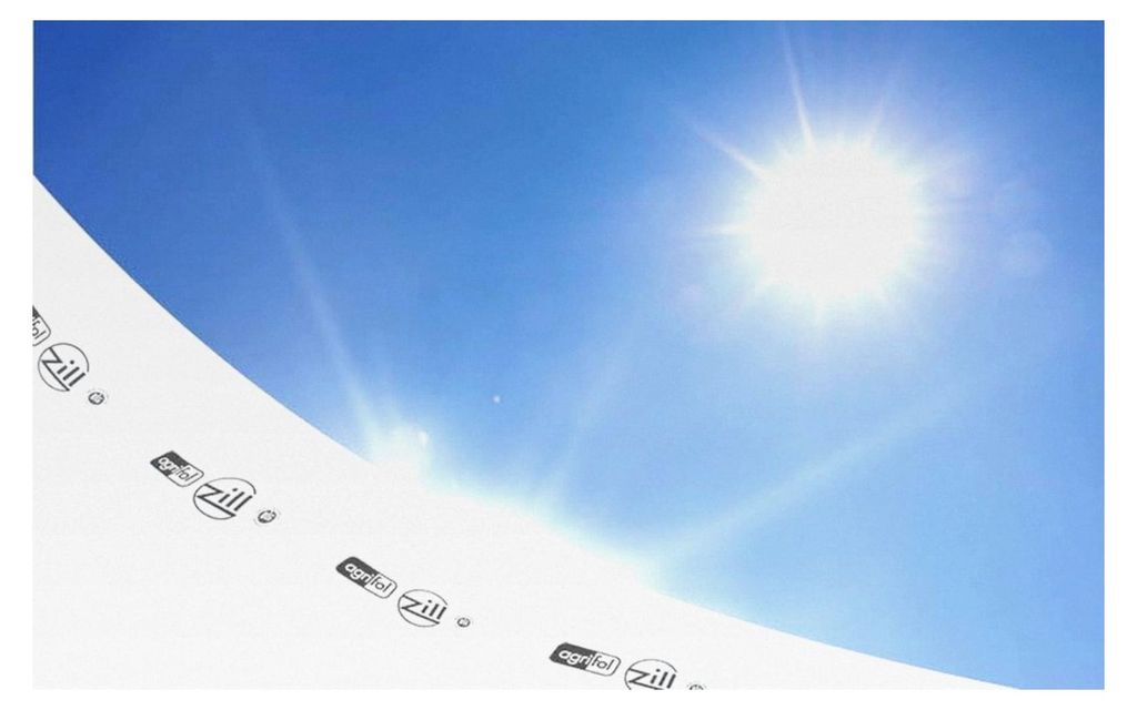 Premium Silofolie 150 μm in 4 m Breite x 4 m Länge - extrem dehnbare Abdeckplane - DLG- - 15 Monate UV-stabil - geeignet für Pools, Garten und B...