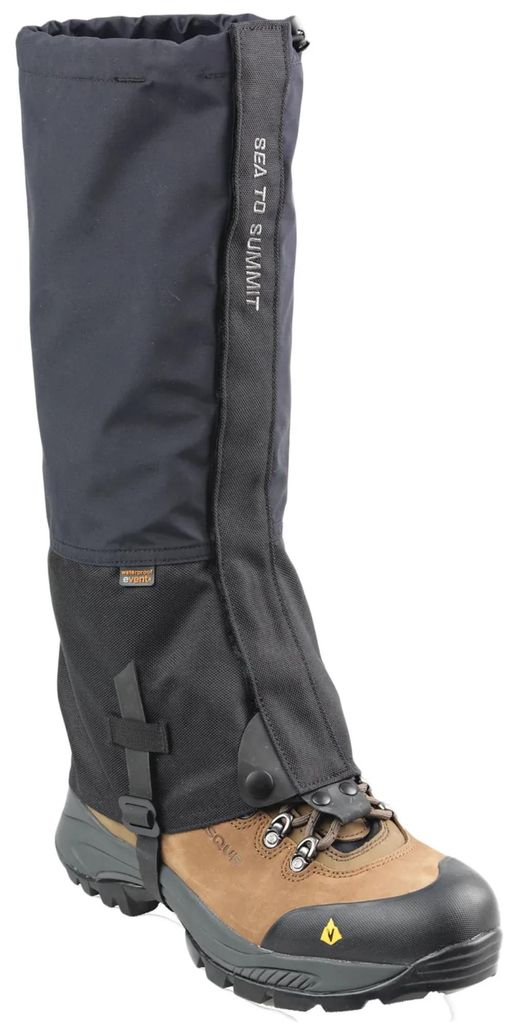 Sea to Summit Alpine eVent Gamaschen - Black Black XL