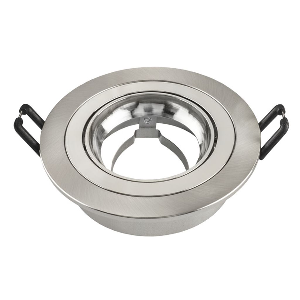 Ledvion - GU10 Einbaustrahler Rund - GU10 Fassung - Tokyo - Edelstahl - ø92mm - EU -
