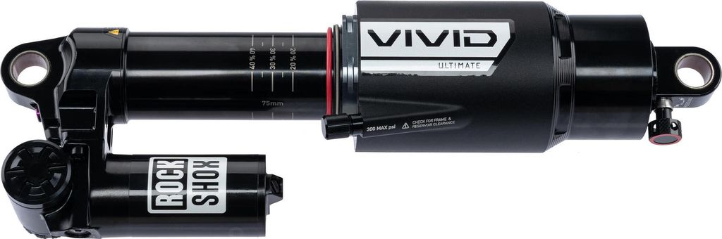 Rockshox schokdemper vivid ultimate dh rc2 rear shock rs vivid ult. dh rc2 250 x 75mm